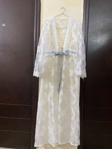 Nightie/robe Lace Cover-Up Fits S/M