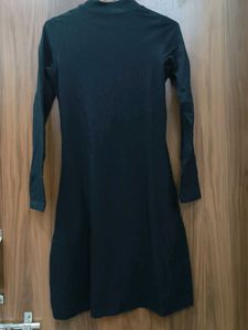Black long sleeve tshirt dress