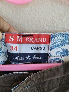 Men's Brown Cargo Shorts