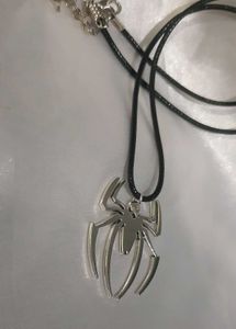 Big Spider Pendant Necklace