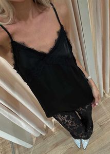 Lace Trim Cami Top