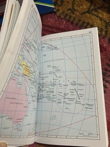 World Atlas With A Free Map