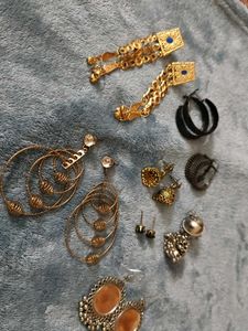 Combo Of 8 Earrings