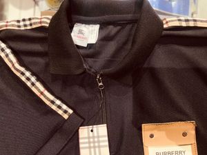 Burberry Black Polo Shirt