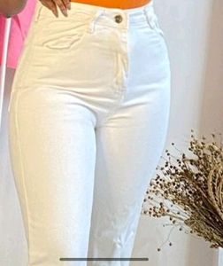 White Denim Jeans
