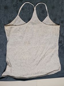 Grey Spaghetti Top