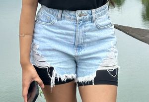 Distressed Denim Shorts 🩳