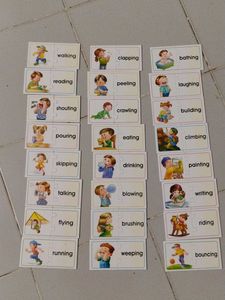 Kids Action Words Puzzle