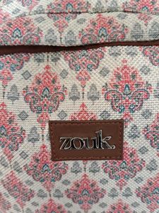 Zouk Floral Print Backpack