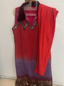 Party Wear Kurta Set Price Negotiable
