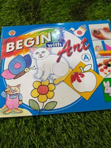 Drawing Book With Natraj Colour Pencils