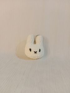 Miffy Crochet Keychain