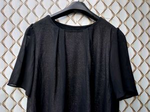 New With Tag Black Blouson Korean