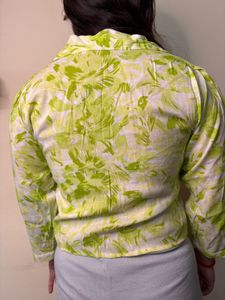 Floral Button-Down Top