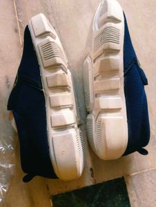 Kids Blue Slip-On Shoes