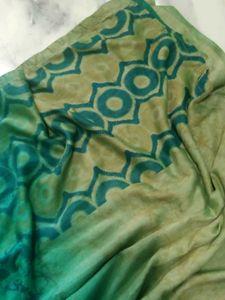 Elegant Green Saree