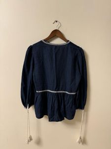 Zara Embroidered Top