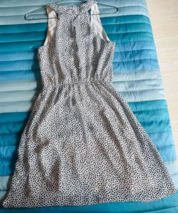 H&amp;M Spotted Print Mini Dress