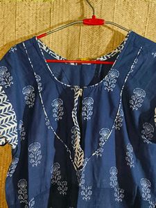 Floral Print Kurta