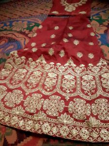 Lengha With Blouse And Dupatta