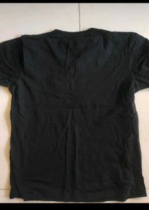 Graphic Print Black T-Shirt