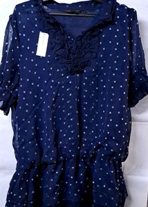 Blue XXL Top