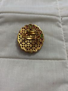Vintage Style Gold Tone Ring