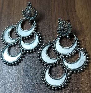 Causal Silver Earrings