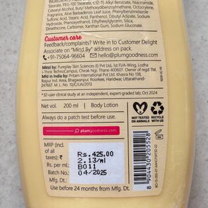 Plum BodyLovin&#39; Lily Miss Sunshine Body Lotion