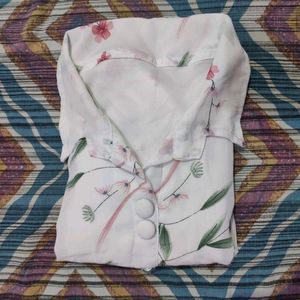 Floral Print Casual Top