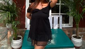 New H&amp;m Corset Style Black Hot Short Dress