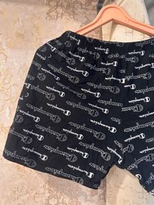 Champion Print Shorts, Waist- 30