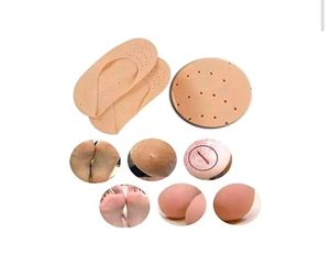Pack Of 2 Silicon Anti Heel Crack Half Socks