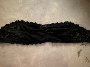 Black floral Lace Bralette