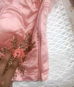 Crop Top Lehnga Set In Fairy Look