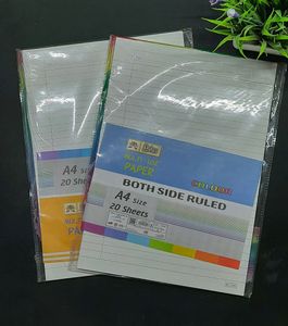 Both Side Ruled A4 Sheets