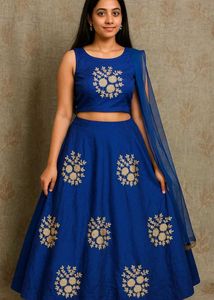 Blue Lehenga
