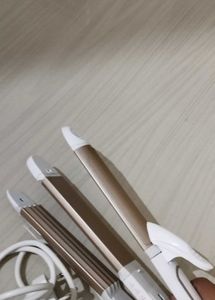 three in one hair straightener,curler and wave cre