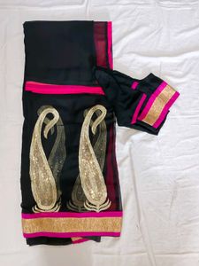 Mandira Bedi Saree