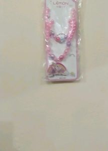 Girls Necklace And Bracelet Set