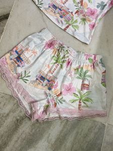 Floral Pajama Set