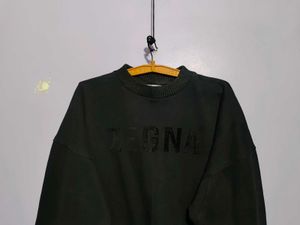 fear of God x Zegna Black Sweatshirt