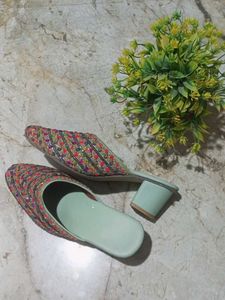Embroidered Flats &amp; Sandals