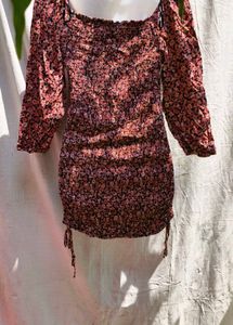 I. Floral Print dress