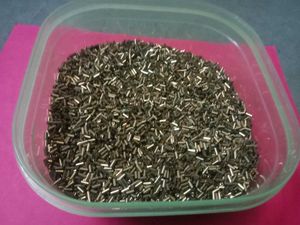 Copper Small Tube Beads