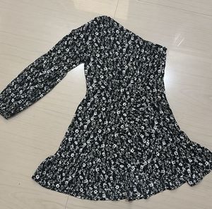 Floral One-Shoulder Dress