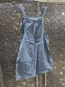 Denim Overall Dress