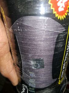 Black Bichu Manja With Silver Chip   Brand New