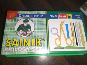 Vintage Sainik Biology Set