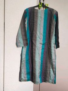 Striped Cotton Kurta